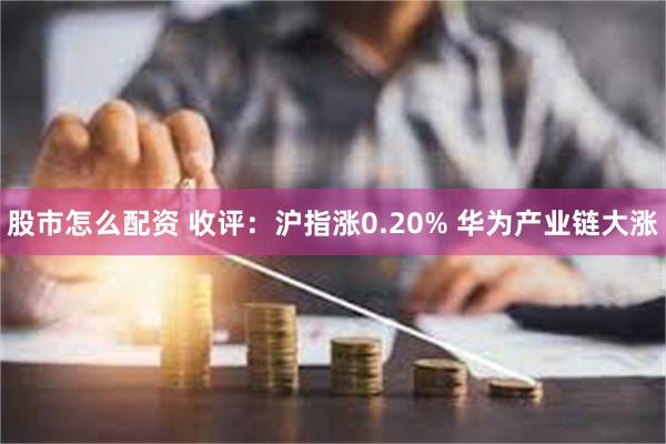 股市怎么配资 收评：沪指涨0.20% 华为产业链大涨