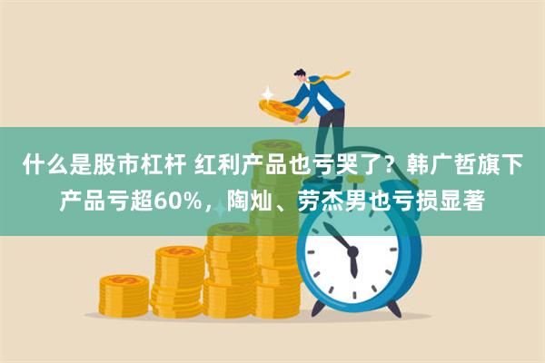 什么是股市杠杆 红利产品也亏哭了？韩广哲旗下产品亏超60%，陶灿、劳杰男也亏损显著