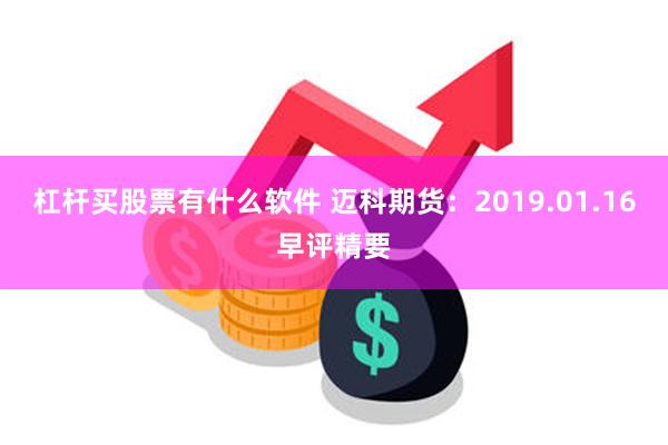 杠杆买股票有什么软件 迈科期货：2019.01.16早评精要