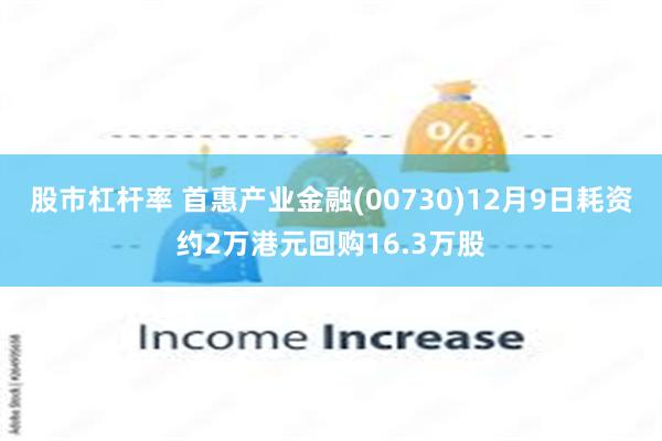 股市杠杆率 首惠产业金融(00730)12月9日耗资约2万港元回购16.3万股